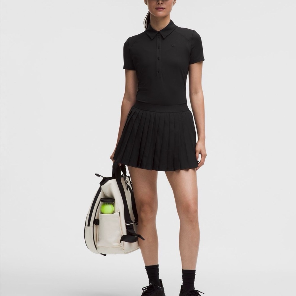 Lululemon Black Pleated Skirt